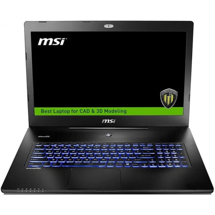 MSI WS72 6QJ (WS726QJ-007US) Black